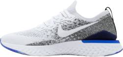 nike epic react white blue