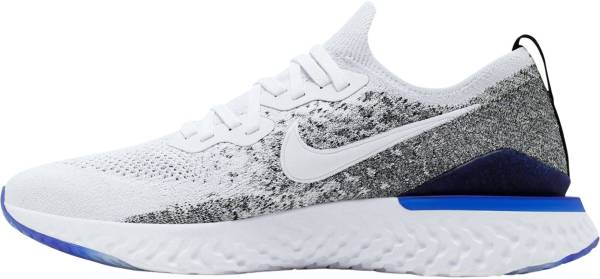 nike epic react flyknit 2 white mens