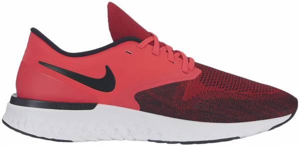 red nike running shoes mens