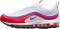 Balmain touch-strap high-top sneakers Pink - White/Bright Crimson/Black (DV2222100)