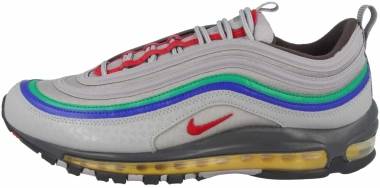 Nike Air Max 97 - Atmosphere Grey/Habanero Red-Thunder Grey-Amarillo-Racer Blue-Lucky Green (CI5012001)
