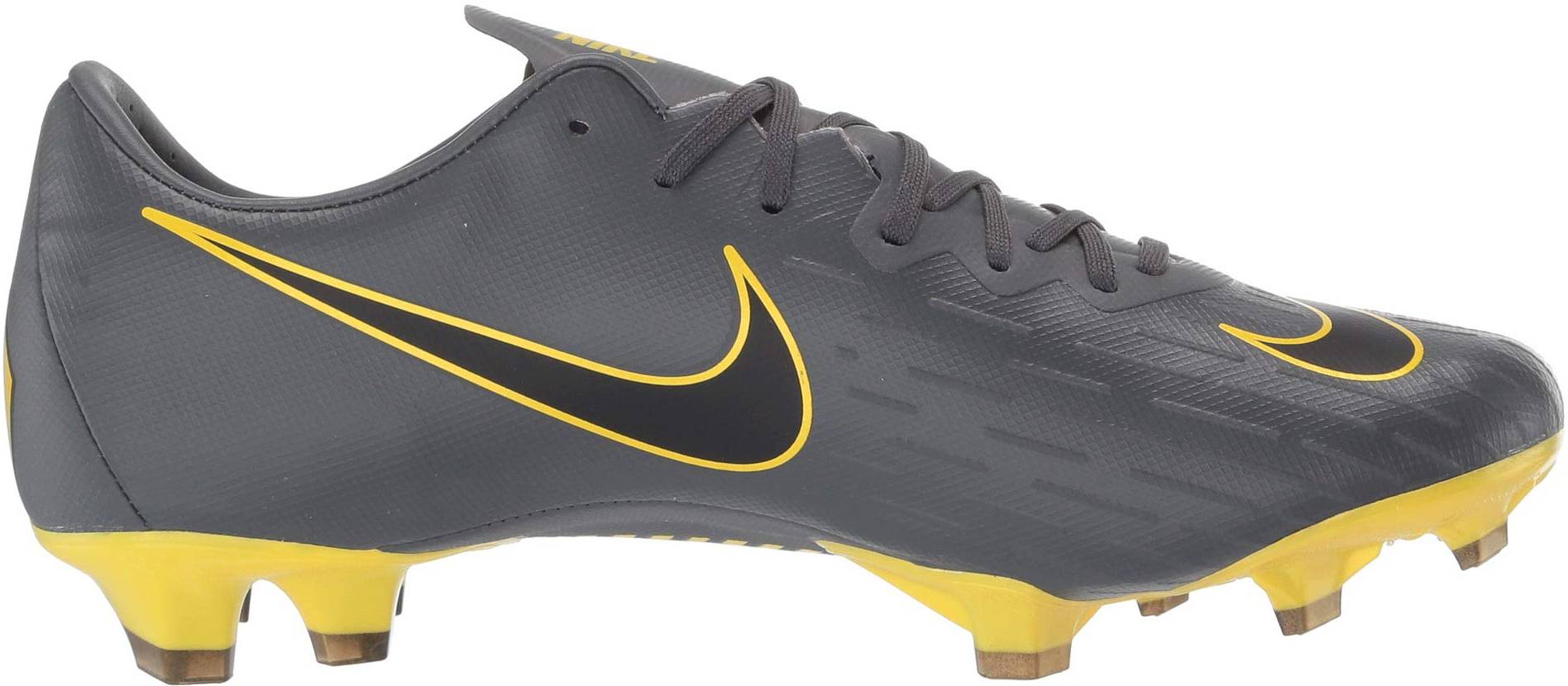 black and yellow youth football cleats