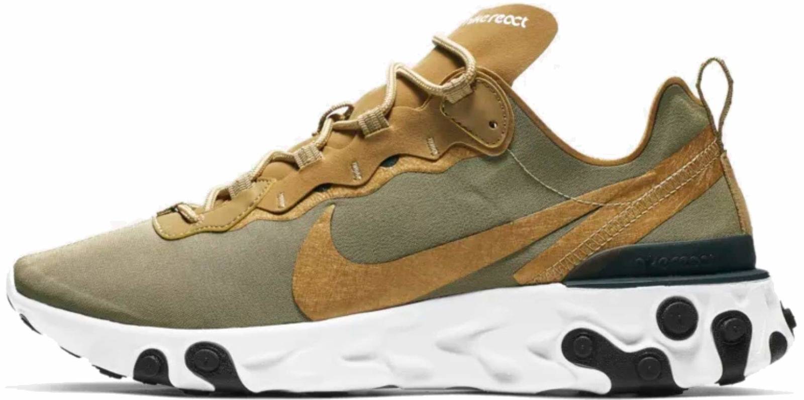 mens black and gold nike shoes