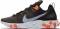 Nike React Element 55 - Black/Cool Grey-White-Total Orange (BQ6166006)