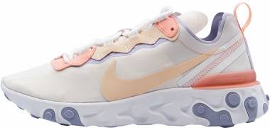 Nike React Element 55 - Pale Pink/Washed Coral-Oxygen Purple (BQ2728601)