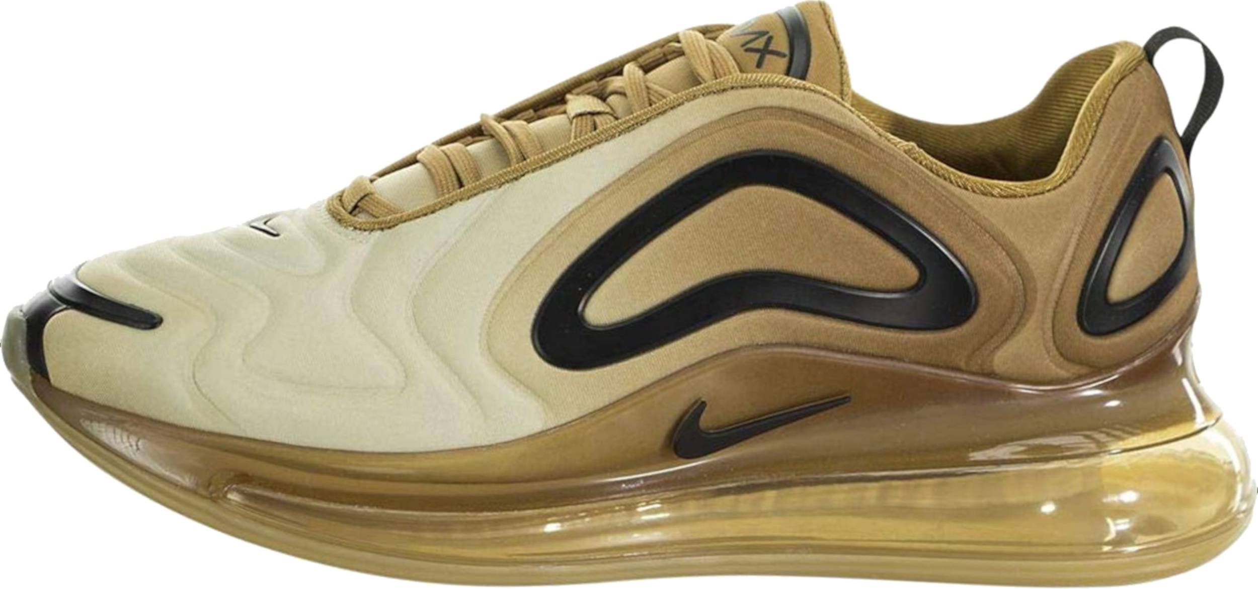 gold and black nikes