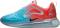 Nike Air Max 720 - Lava Glow Black Blue Fury (366249239)