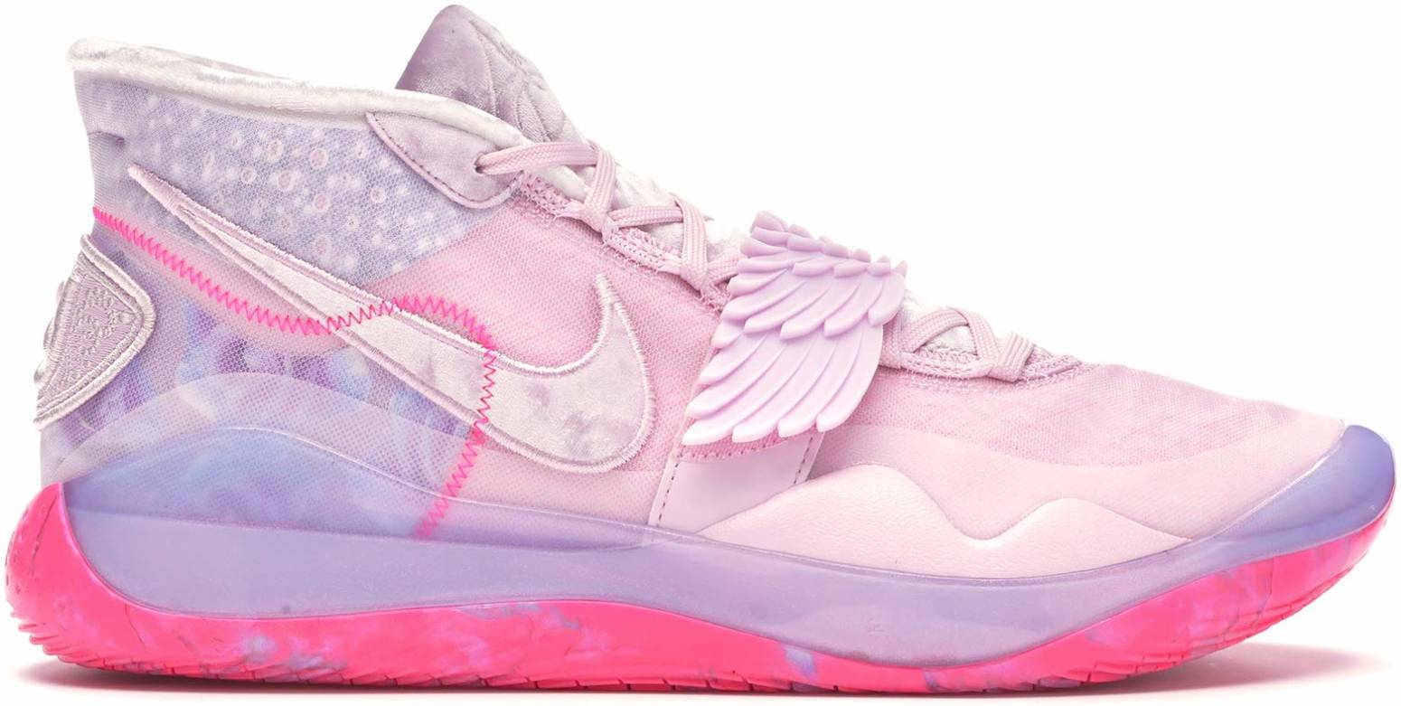 pink kevin durant basketball shoes
