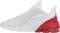 Nike Air Max Motion 2 - White / White / University Red / Platinum Tint