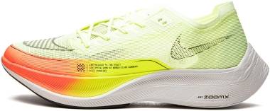 Nike ZoomX Vaporfly Next% - Barely Volt Black Hyper Orange (CU4111700)
