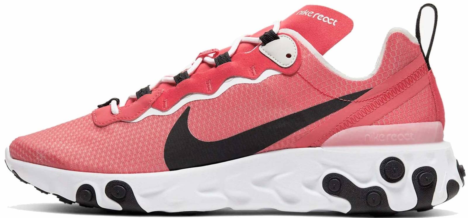 pink and white nikes