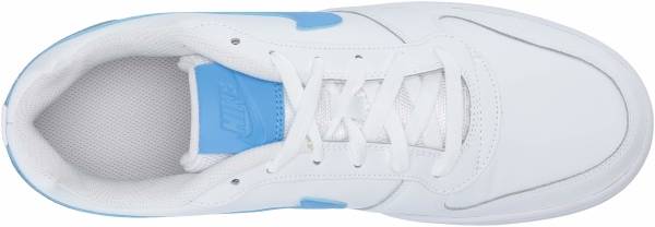 nike ebernon low white blue