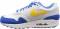 Nike Air Max 1 - Sail/Amarillo-Pure Platinum-Signal Blue (AH8145108)
