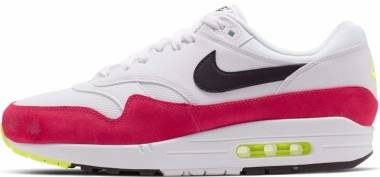 Nike Air Max 1 - White/Black-Volt-Rush Pink (AH8145111)
