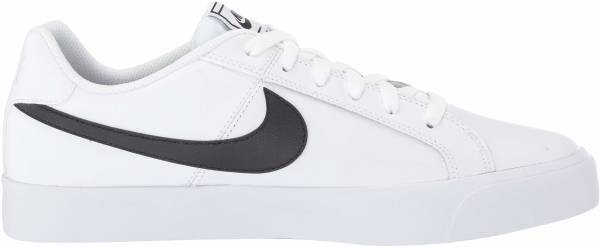 nike court royale women's black and white