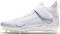 Nike Alpha Menace Pro 2 Mid - White/Chrome/White (AQ3209109)