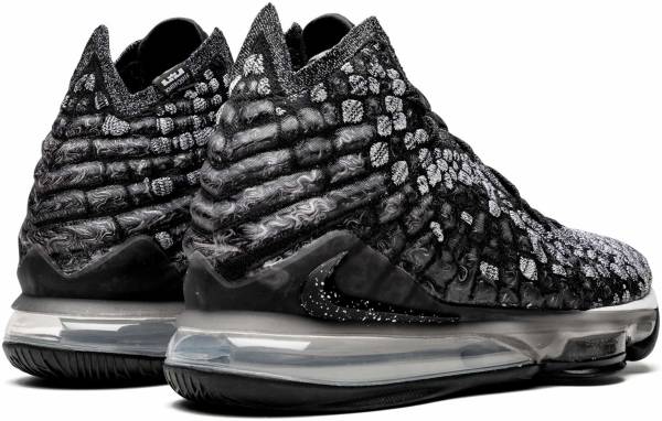 lebron 17 black and grey