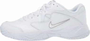 NikeCourt Lite 2 - White/Metallic Silver-White (AR8838101)