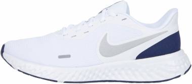 Nike Revolution 5 - White/Silver (BQ3204102)
