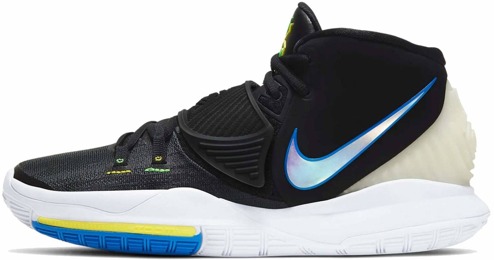 kyrie irving shoes yellow and blue