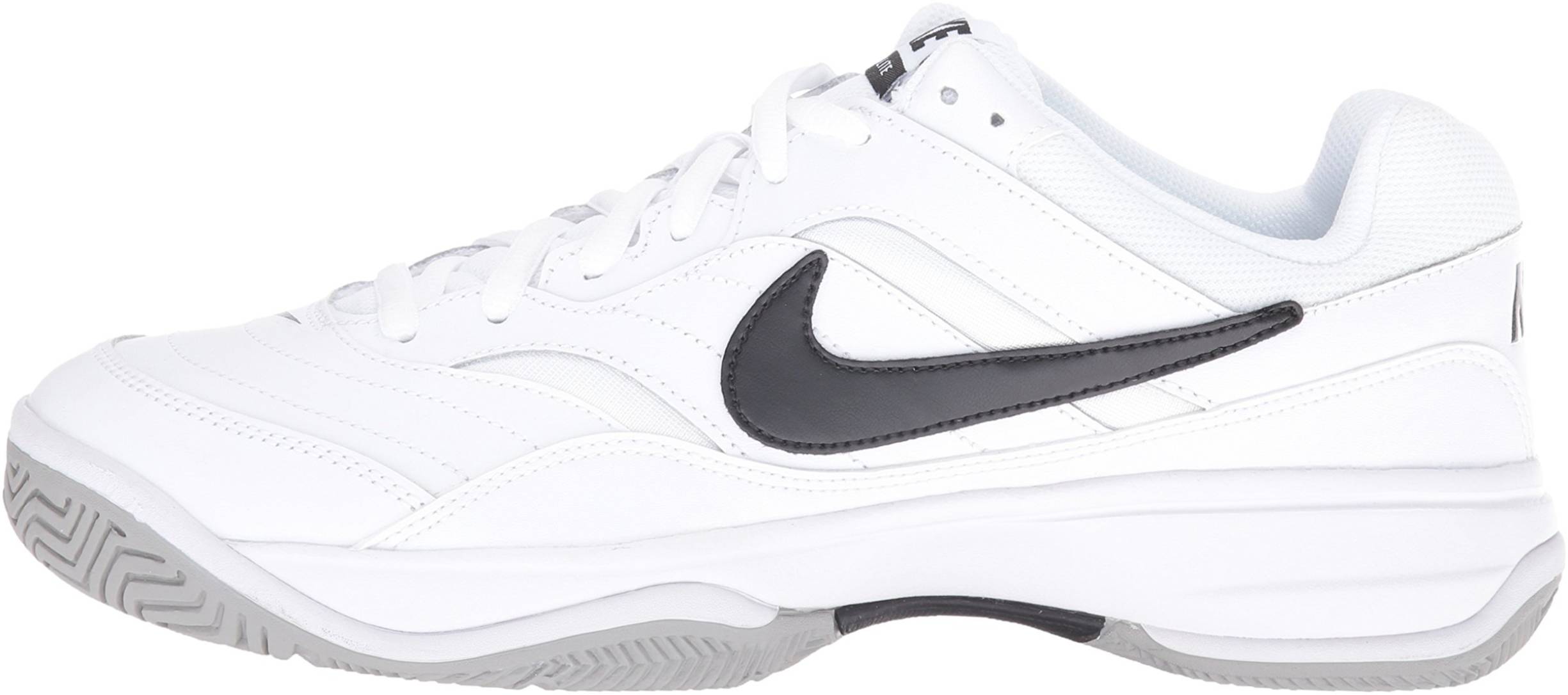 nike tennis shoes all white