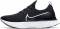 Nike React Infinity Run Flyknit - 002 black/white-dark grey (CD4371002)