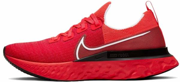 sports direct red nike trainers