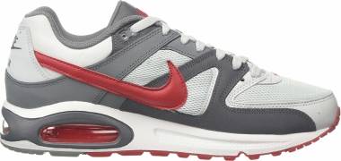 Nike Air Max Command - Pure Platinum Gym Red Dk Grey Cool Grey White 049 (629993049)