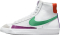 nike blazer mid 77 vintage women s shoes white picante red fuchsia dream stadium green 9f58 60