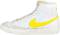 light pink and white nike shox sneakers women wide Vintage - White/Opti Yellow (BQ6806101)