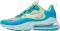 Nike Air Max 270 React - Hyper Jade/Frosted Spruce-Barely Volt-Blue Lagoon-Teal Tint-White (AO4971301)