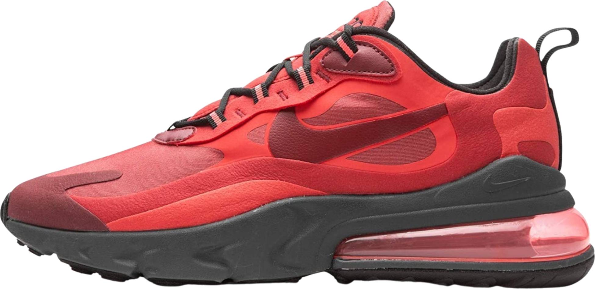 red black nike shoes
