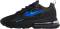 Nike Air Max 270 React - Black/blue hero/hyper royal (CT2203001)