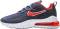 Nike Air Max 270 React - Midnight Navy Chile Red 400 (CT1280400)