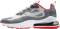 Nike Air Max 270 React - Summit White/Smoke Grey-Particle Grey-White (CT1264100)