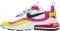 Nike Air Max 270 React - White/Black-pink-yellow-red-bl (CZ9351100)