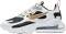 Nike Air Max 270 React - Vast Grey Metallic Gold Black 001 (CT3433001)