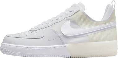 Nike Air Force 1 React - White/White/White (DM0573100)