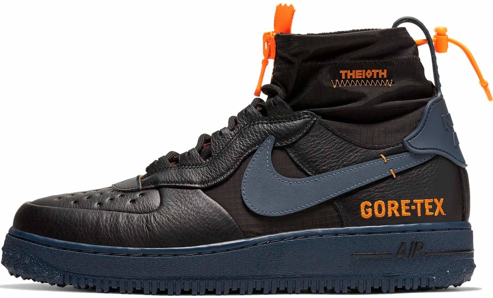 Glossary tense Go up and down Nike Air Force 1 Winter GTX sneakers in black + green | RunRepeat