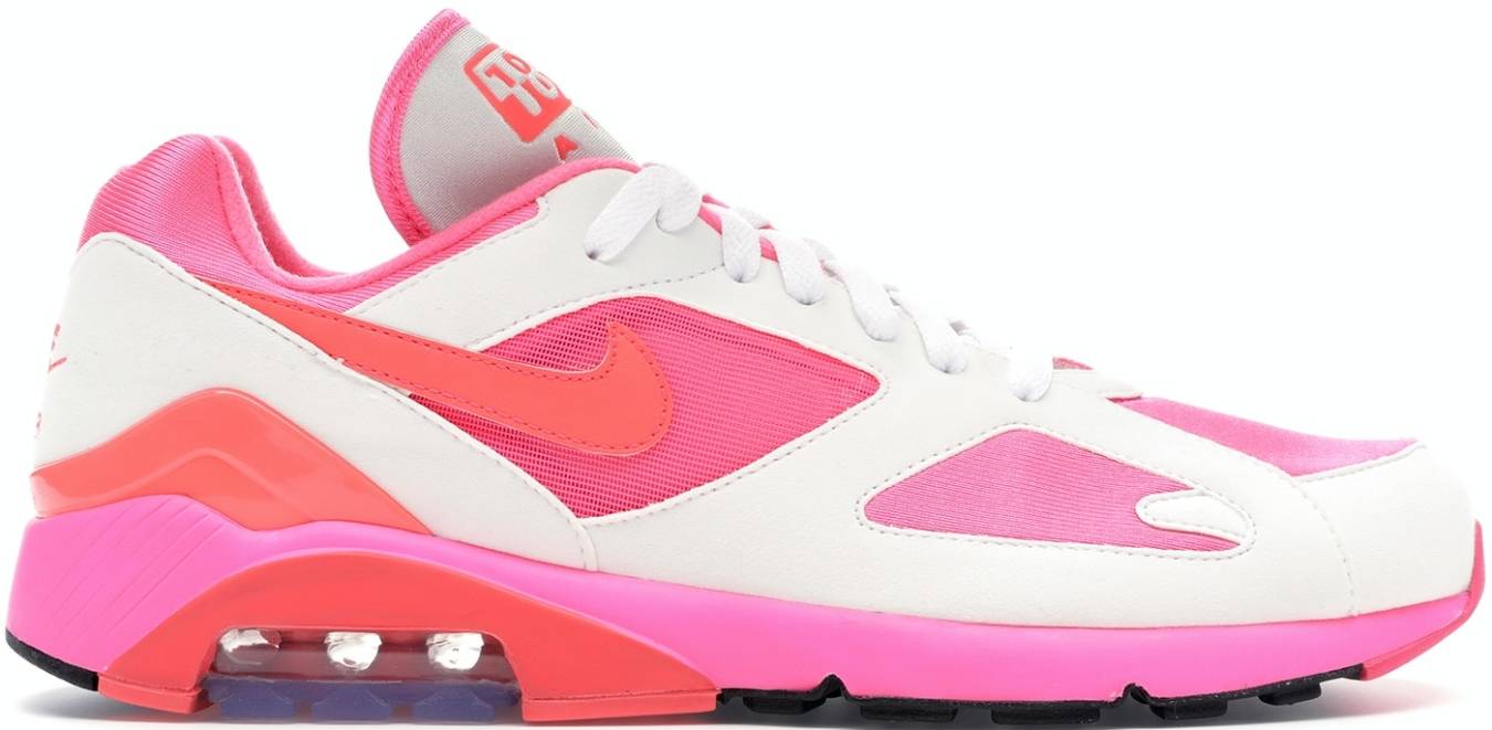 pink and white nike