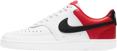 Nike Court Vision Low - White/Red (DH0851100)