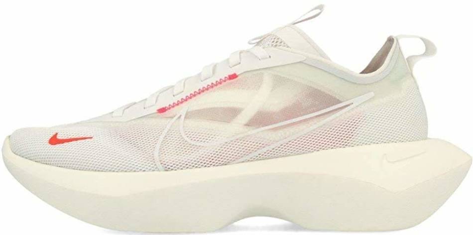 nike vista lite trainers in white red and blue