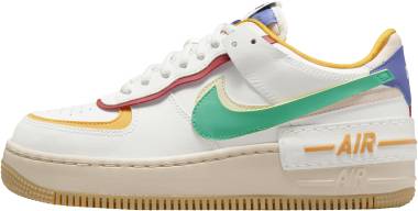 Nike Air Force 1 Shadow - Summit white/yellow ocher/lapis/neptune green (CI0919118)