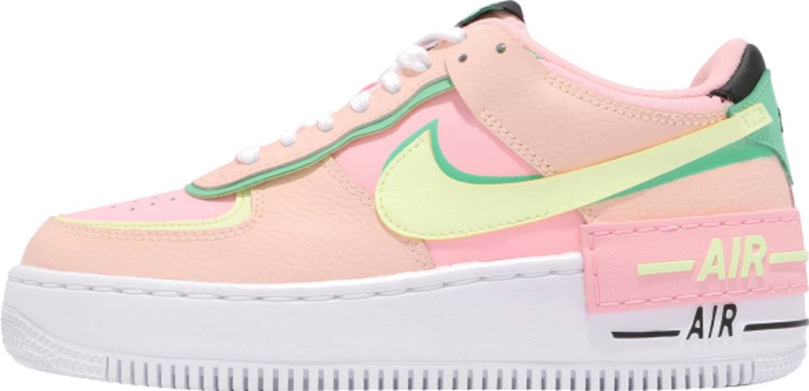 pink nike platform shoes