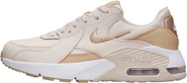 nike air max excee women s shoes light soft pink white shimmer 1142 380