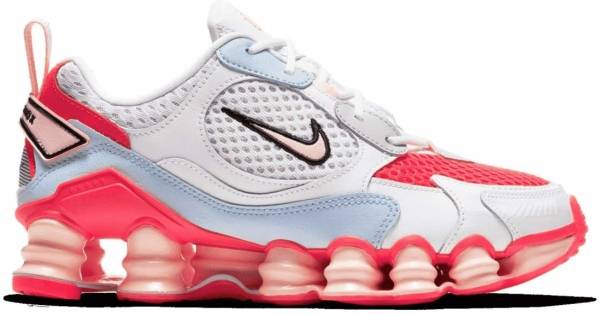 nike free slip with laces on men boots for women - White/Laser Crimson (CV3602101)