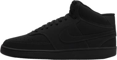 Nike Court Vision Mid - Black/Black/Black (CU6620001)