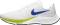 Nike Air Zoom Pegasus 37 - White / Racer Blue / Cyber / Black (BQ9646102)
