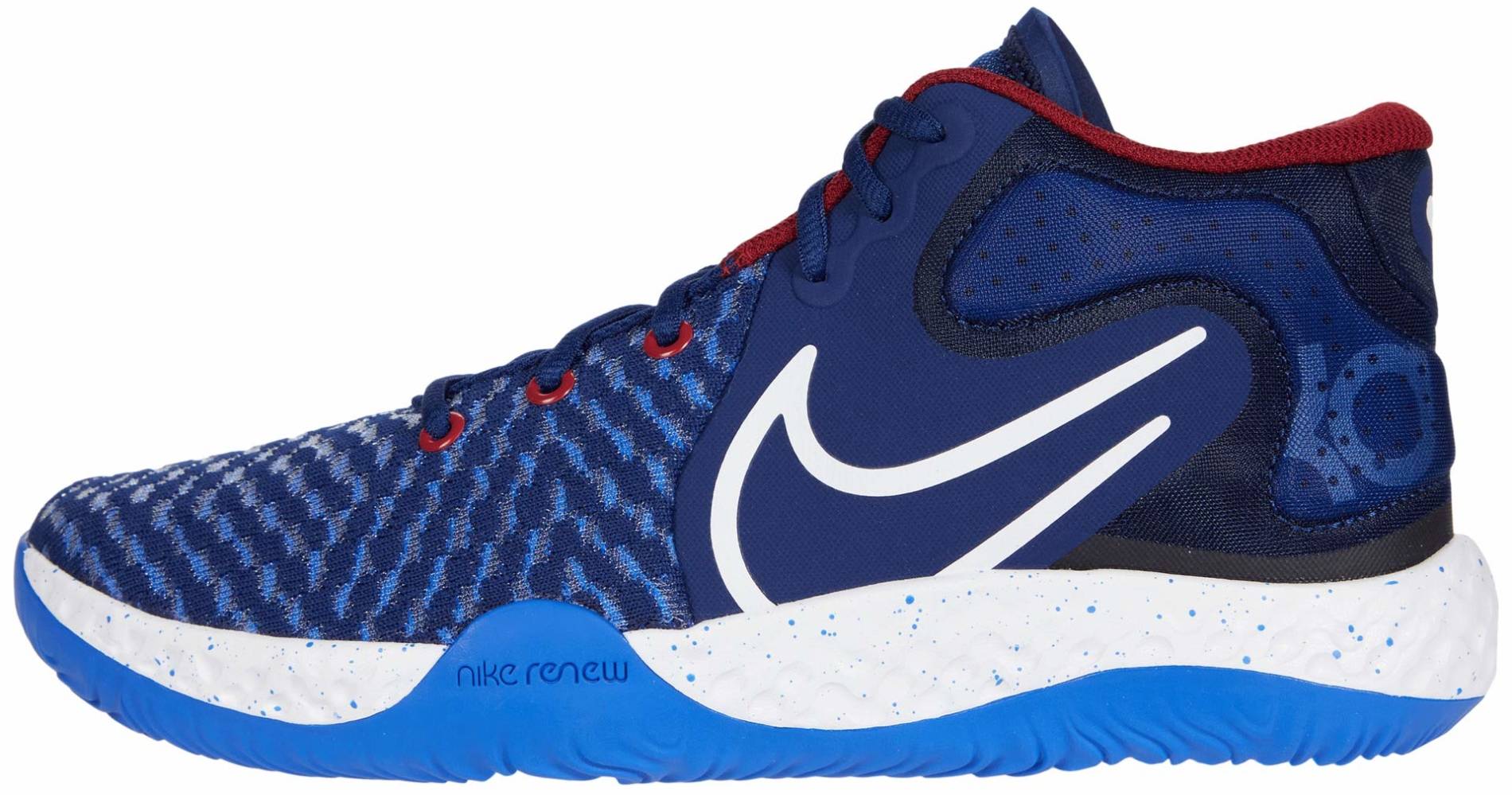 nike shoes blue and red