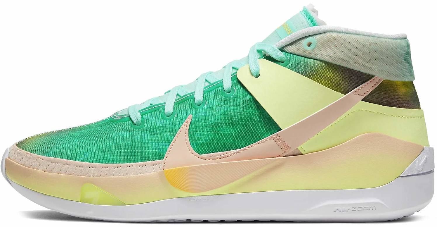 neon green nike basketball shoes
